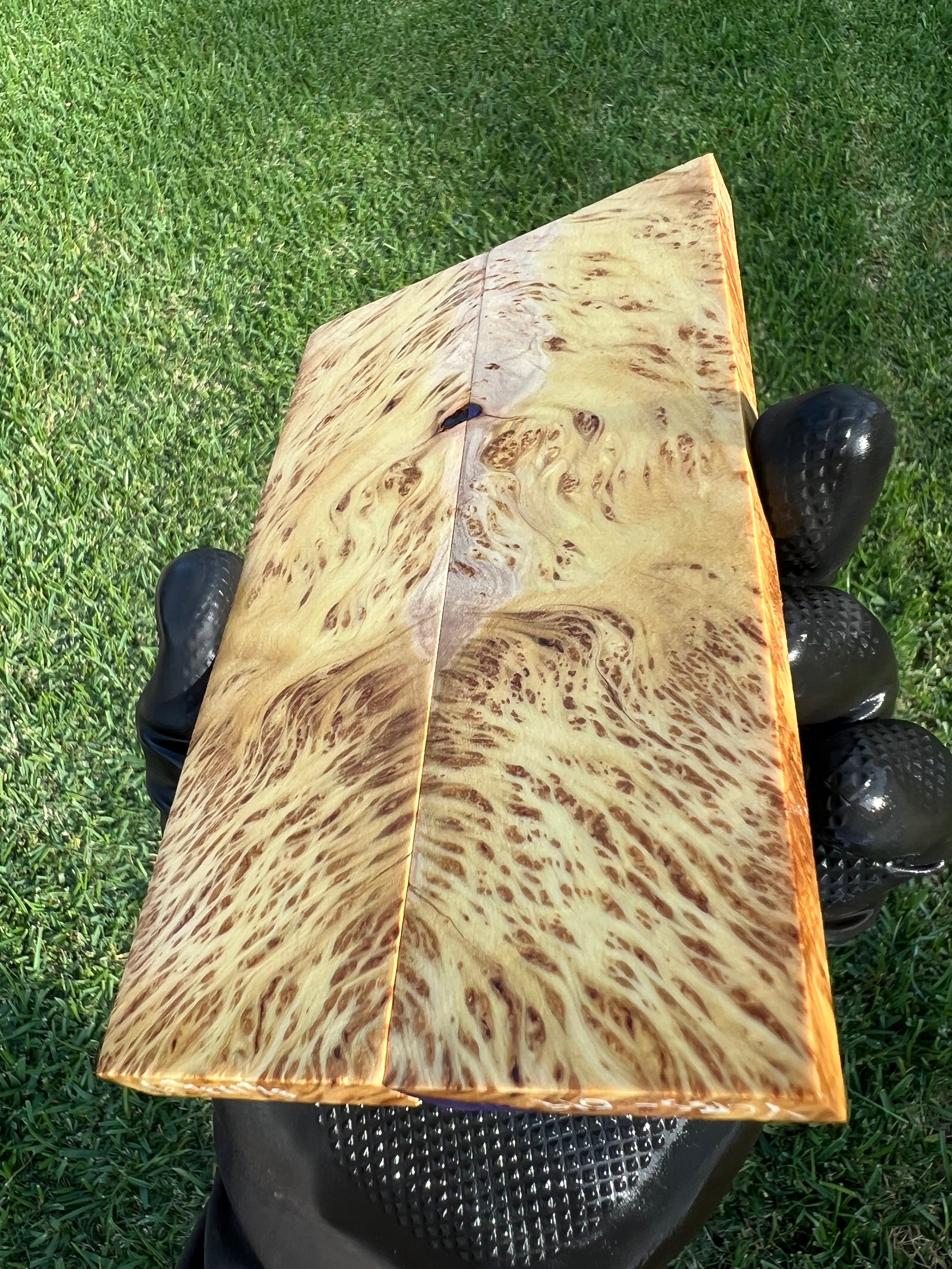 Yellow Cedar Burl Scales YCBS-019 (Stabilized)